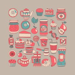 Images for confectionery or coffee shop