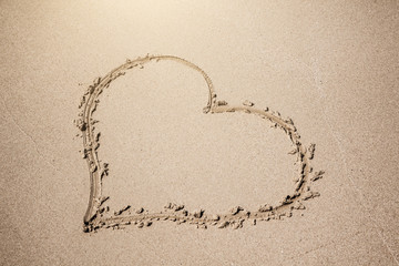 Sand heart
