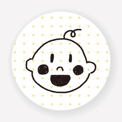 baby doodle drawing