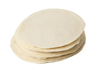 stack of wheat tortilla