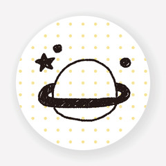 planet doodle drawing