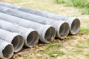 asbestos pipe for construction job