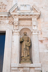 Obraz premium Mother Church of Polignano a mare. Puglia. Italy.