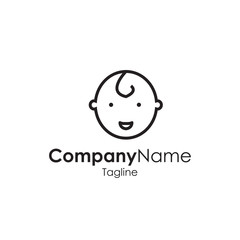 Baby Toys Children Icon Vector Store Logo