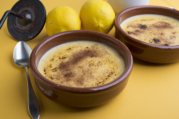 crema catalana, catalan cream, spanish dessert..