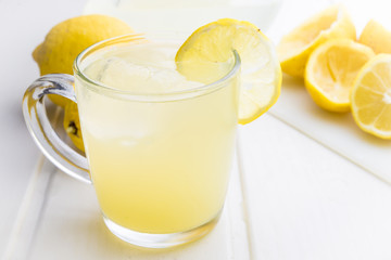Water and lemon