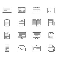 office icons Line