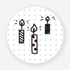 doodle candle