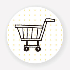 Doodle Shopping cart