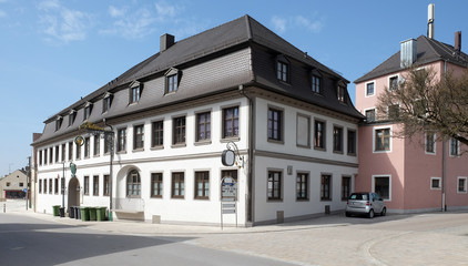 Fototapeta na wymiar Historisches Brauhaus in Großmehring