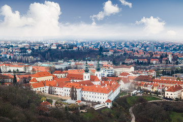 Obraz premium Cityscape View of Prague