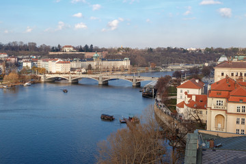 Fototapeta premium Vltava River View