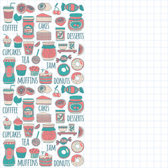 Images for confectionery or coffee shop