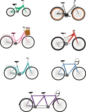 Bike Vector Set