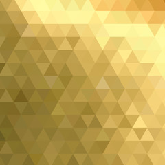 Obraz premium Golden triangle abstract background