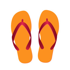 flip flops isolated