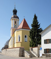 Alte Pfarrkirche in Großmehring