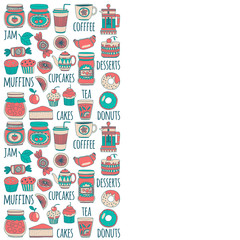 Images for confectionery or coffee shop