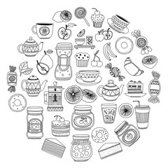 Images for confectionery or coffee shop