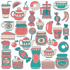 Images for confectionery or coffee shop