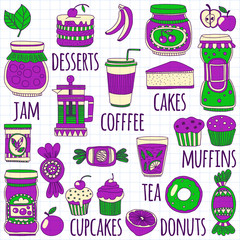 Images for confectionery or coffee shop