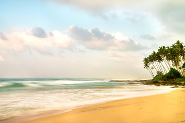 Sunrice, ocean beach 