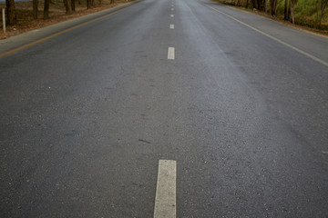 Fototapeta premium empty road