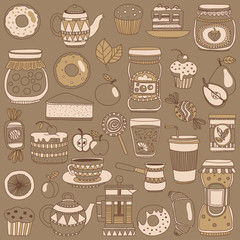 Images for confectionery or coffee shop