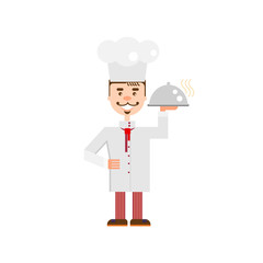 Flat Chef character