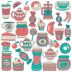 Images for confectionery or coffee shop