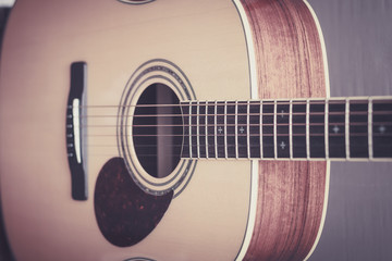 Fototapeta premium Acoustic guitar
