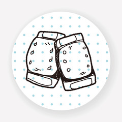 knee pads doodle