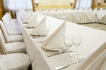 Restaurant event. Banquet, wedding, celebration