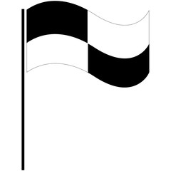 Fototapeta premium Flag icon