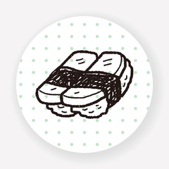 sushi doodle