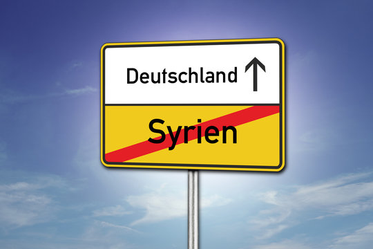 Syrien, Deutschland