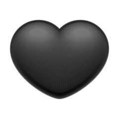 3d red Heart, valentine heart vector illustration. Isolated on white background