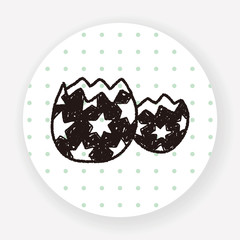 Easter egg doodle