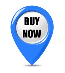 Blue buy now button.