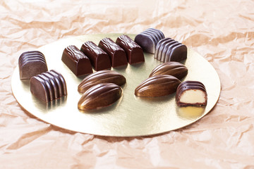 Assorted chocolate candies