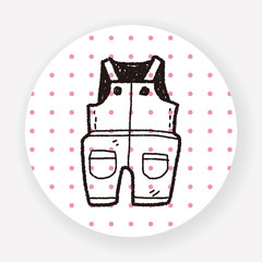 baby clothes doodle