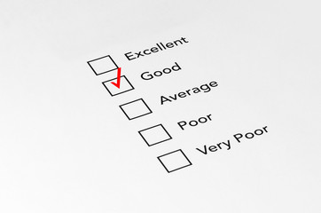 Good Mark - Business Concept