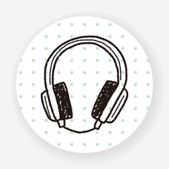 headphone doodle