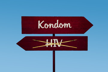 Schild 48 - Kondom
