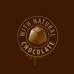 vector logo chocolate