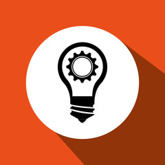 bulb light icon design 