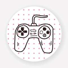 game controller doodle
