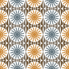 Background abstract flowers pattern