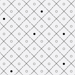 Vector monochrome minimalistic pattern. Modern stylish texture. Repeating geometric tiles rounds, dots, diagonal stripes, strokes
