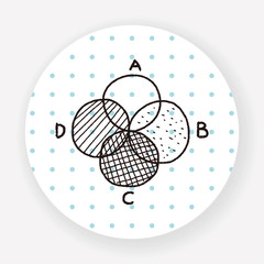 infographic chart doodle drawing